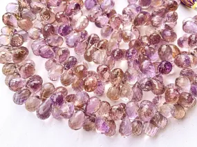 Ametrine Faceted Drops