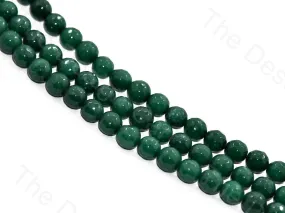 8 mm Green Rondelle Jade Quartz Semi Precious Stone