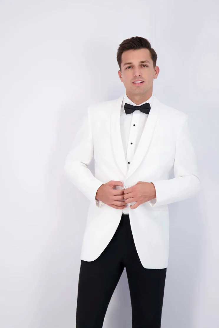 Andrew White Dinner Jacket (Separates)