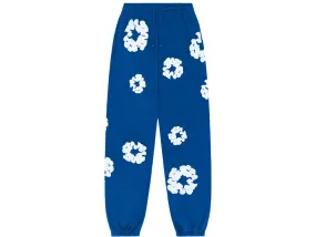 Denim Tears The Cotton Wreath Sweatpants Royal Blue