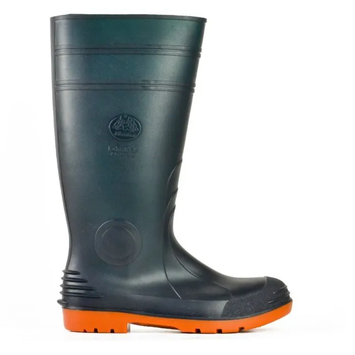 Jobmaster 3 Gumboots -  Green / Orange - Safety