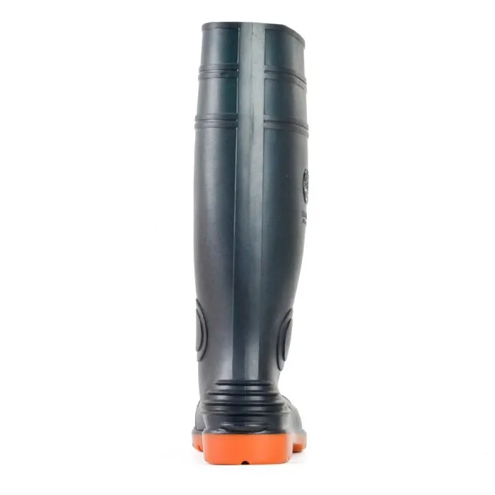 Jobmaster 3 Gumboots -  Green / Orange - Safety