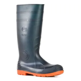 Jobmaster 3 Gumboots -  Green / Orange - Safety