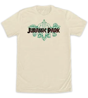 Jurassic Park Triceratops Pixel T-Shirt