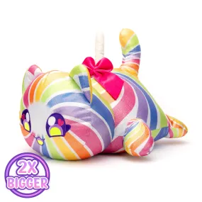 Lollipop Cat Pillow Plush